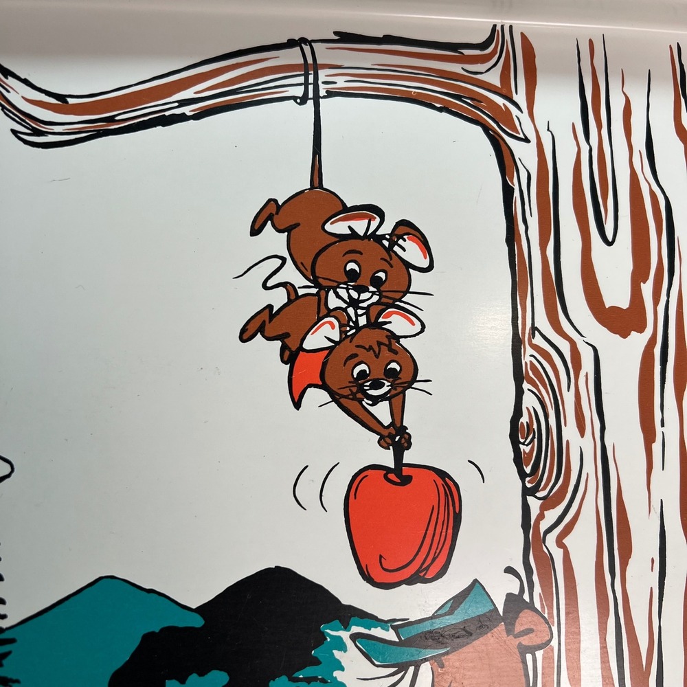 Yogi Bear Huckleberry Hound Mr Jinks 60s Vintage Hanna Barbara TV Tray  Table - Picture 11 of 14
